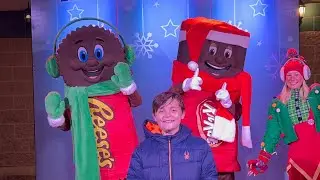 Christmas Candylane at Hersheypark! Holiday Train Rides, Festive Mini-Donuts & More! Vlog: 11/14/21