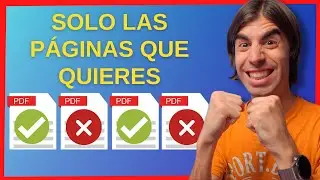 Cómo EXTRAER páginas de un PDF