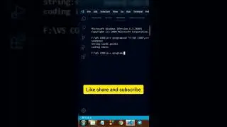 Reverse sentence in c++.#shortvideo