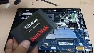 Replace/Upgrade HDD to SSD on LENOVO IDEAPAD 100-14IBY