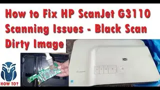 How to Fix HP Scanner Problems | How to Fix HP ScanJet G3110 Scanner Problem? Teardown HP Scanner