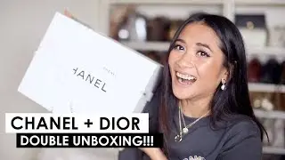 DIOR & CHANEL DOUBLE UNBOXING!!