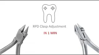 RPD clasp adjustment in 1 min