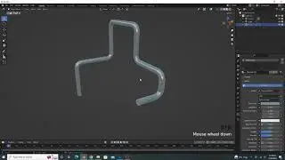 3D Glass Pipe model in blender. Easy blender Tricks