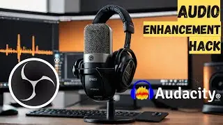 OBS Studio Audio Filter + Audacity Noise Suppression Plugin Magic!