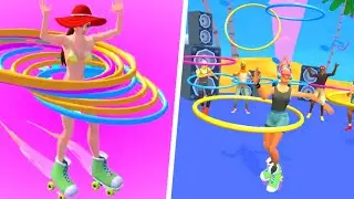 Hula Hoop Race Gameplay Trailer Part 3 Trending (Android,iOS)