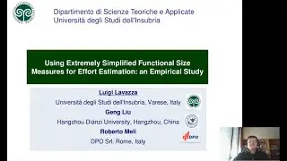 ESEM 2020: Using Extremely Simplified Functional Size Measures for Effort Estimation