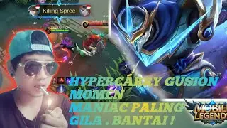 MOMEN MANIAC GUSION PALING GILA | MOBILE LEGENDS