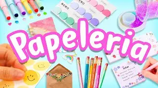 CREA TU PROPIA PAPELERIA BONITA!! 10 IDEAS FACILES EN CASA AESTHETIC Y BARATAS - Tutoriales Belen