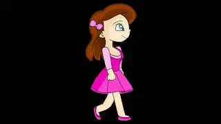 Caitlin Sparkle walking