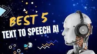 Best 5 AI for Text to speech #aitexttospeech #aitools