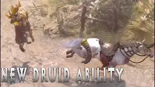 NEW DRUID ABILITY LEAKED 🐴 - Diablo 4
