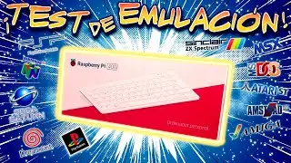 🍓 RASPBERRY PI 400 test EMULACION ¿ El PC Gaming retro BARATO del Futuro ?