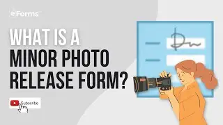 Minor (Child) Photo Release Form - EXPLAINED