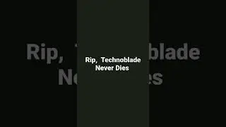 Technoblade Never Dies #technoblade