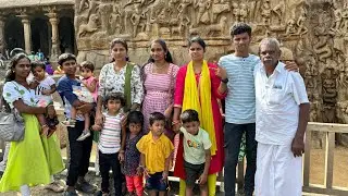 Family trip Mahabalipuram #trending #viral #gowsigopi #couple #trip #outdoor p