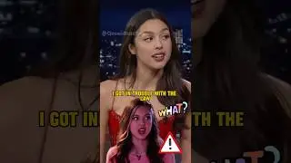 Olivia Rodrigo Reveals Intense Border Interrogation Experience While on Tour #OliviaRodrigo #shorts
