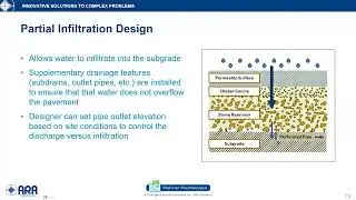 Use of Permeable Pavements