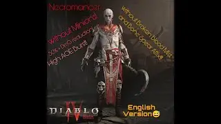 Diablo 4 BETA - Necromancer Build | Blood Surge/Nova | no Minions | Tank Canon | English