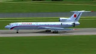 [FS2004] Ту-154. Посадка в Борисполе(Киев)|Tu-154 Landing in Borispol(Kiev) (UKBB)