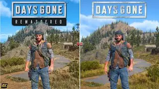 Days Gone Remastered vs Days Gone Original | PC | Graphics and Details Comparison