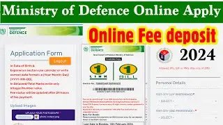 MOD online Apply 2024 | MOD Online Registration | Ministry of Defence online Apply 2024 .
