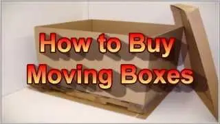 How to Buy Moving Boxes