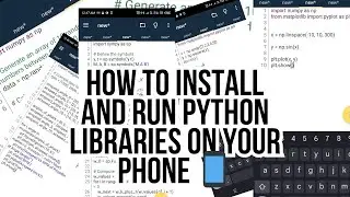 Install Python Libraries on Android Phone Like This #TechWithJaja #ConfidenceOkoJaja