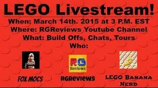 LEGO Livestream With Friends!