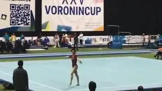 Yelena Shchennikova (USA) EF FX 2018 Voronin Cup