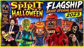 Spirit Halloween 2023: Full Animatronic Showcase + VIP Tour (Double Vision Edition)