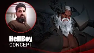 HellBoy Concept | Dheep Studio | Muhammad Zahid Raza Khan | Zbrush-Time-Laps