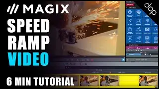 Speed Ramp Video in Magix Movie  Edit Pro 2020