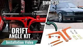 Apex Engineered - BMW E36 Drift Angle Kit - INSTALL