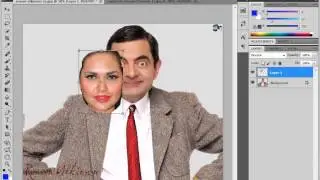 how to change / replace face in adobe Photoshop cs5 cs4 cs6 cs3 7.0 and all