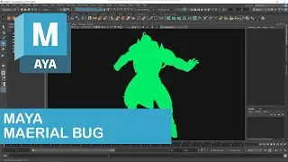 MAYA TIPs: #002 Green Material 