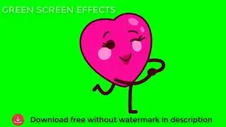 Emoji Heart Green Screen so cute 14 - Green Screen Effects