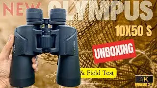 Olympus 10X50 S Binoculars - Best Binoculars with crystal clear vision | Unboxing & Field Test
