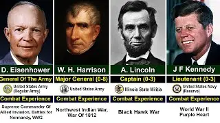 US Presidents by Military Rank & Combat Experience