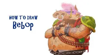 How to Draw Bebop | TMNT Mutant Mayhem