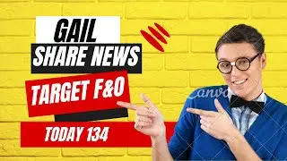 GAIL SHARE LATEST NEWS / GAIL SHARE TARGET F&O TRADING / GAIL SHARE ANALYSIS / GAIL STOCK NEWS TODAY
