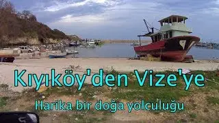 Suzuki GW250 inazuma ile harika bir doğa gezisi ⎮ Kıyıköy - Vize ⎮Bir fotoğrafın hikayesi