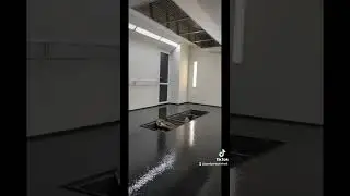 наливной пол в покрасочной камере