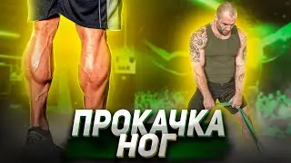 ПРОКАЧКА НОГ РЕЗИНОЙ |  Домашняя тренировка