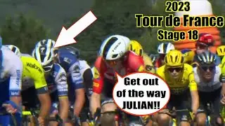 Why They Were FURIOUS with Alaphilippe | TdF Stage 18 '23