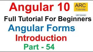 Angular 10 Tutorial #54 - Angular Forms Tutorial | Angular 10 Tutorial For Beginners