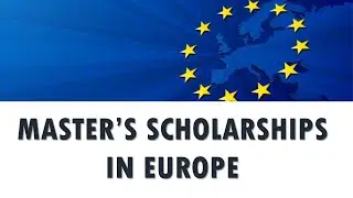 MASTER'S SCHOLARSHIPS IN EUROPE - Study in Europe with full scholarships