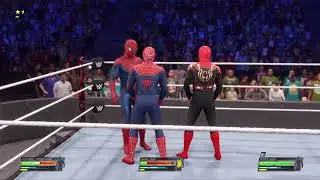 WWE2K22: 🕷 All 3 Spider-Men Face Off! Who Wins? 🔥