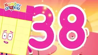 Numberblocks 38 Magic Run - Numberblocks Adventure | Number Counting Go Explore