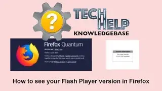 How to see your Flash Player version in Firefox